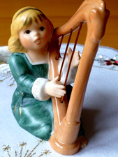 Goebel Weihnacht Engel mit Harfe  5cm  41-054Top Zustand mit OVP