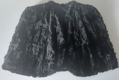 Umhang aus echtem - , fell
