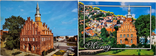 Postkarten lot morąg - lot, x