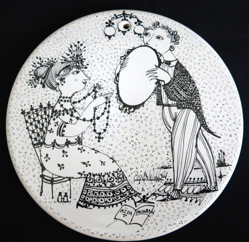 Rosenthal keramik wandteller - rosenthal,
