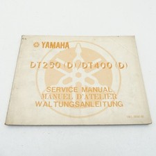 Original Yamaha DT 250 400 Werkstatthandbuch Reparaturanleitung manual C3963