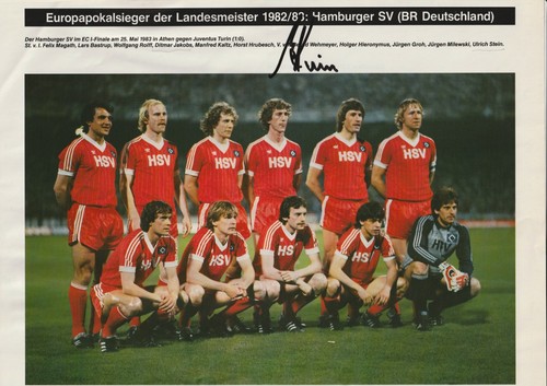 Hamburger hsv pokal 1982 83 - hsv,
