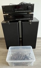 Stereoanlage Musikanlage mit CD Player Sherwood und großen Boxen Hans Deutsch