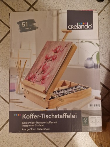 Koffer tischstaffelei - koffer,