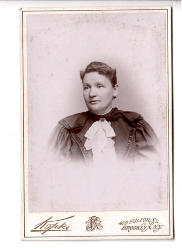 Kabinettfoto damenporträt - *,