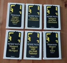 6 x Simenon (alles MAIGRET