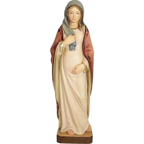 Holz marien figur - holz, hl.