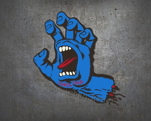 Screaming hand aufkleber big - aufkleber,