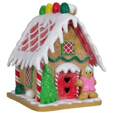 Deko Lebkuchenhaus 12cm