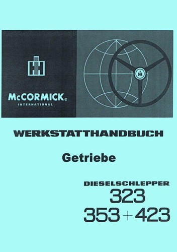 Werkstatthandbuch getriebe ihc - werkstatthandbuch,