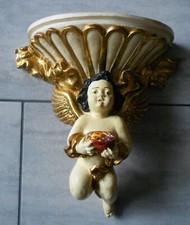 Schöne Konsole Wandkonsole Wandregal Regal, Engel Putto (2)