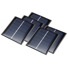 5x Solarpanel Solarzelle