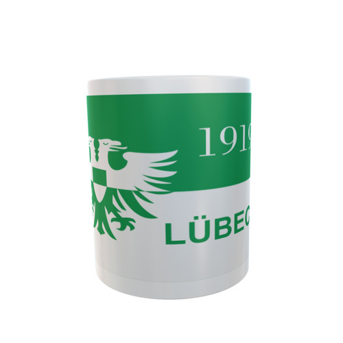 Tasse lübeck adler flagge - tasse,