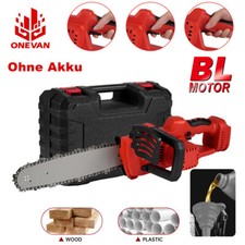 12'' Akku Kettensäge Handkettensäge 5000W Motorsäge Baumsäge Für Makita 18V Akku