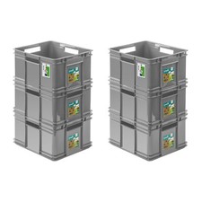 6x Box Behälter Stapelbox