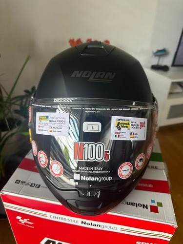 Nolan n100 flat black - (l),