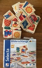 Selecta Bilderschlange, Legespiel aus Holz,