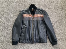 BOSS ORANGE - LEDERJACKE - GRÖSSE 50 - ORIGINALPREIS 599,95 EURO - TOP ZUSTAND