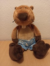 Nici Kuscheltier Biber Brandon, mit Badehose ca 33cm Stofftier Plüsch Schlenker