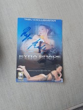 KYRA SHADE, original signed AK/CARD in 10x15 cm SEXY EROTIK
