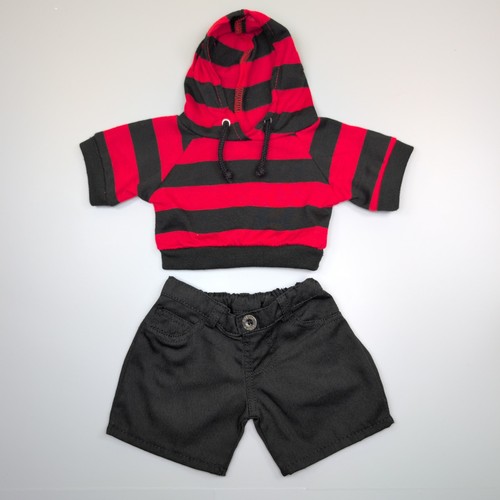Build bear red black stripe - build,
