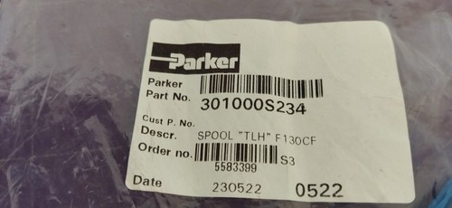 Parker 301000s234 spool - parker,