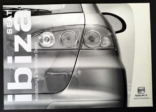 Prospekt seat ibiza - prospekt,