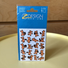 Z Design Stoff Filz Sticker