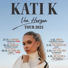 2 Tickets für das KatiK Konzert am 28.11.25 in Berlin