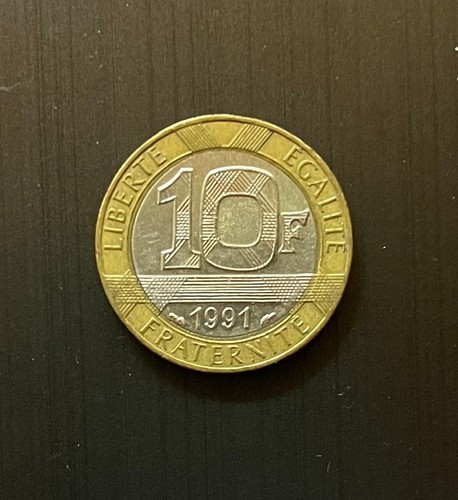 Francs 1991 liberte - f,