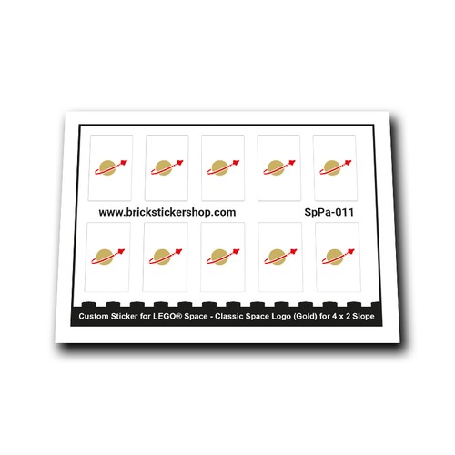 Custom sticker classic space - sticker,