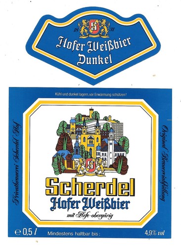 Altes bieretikett brauerei - altes,