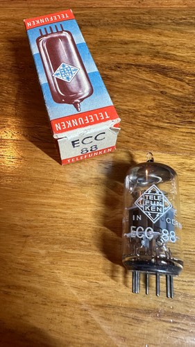 Telefunken ecc88 röhre nos - telefunken,