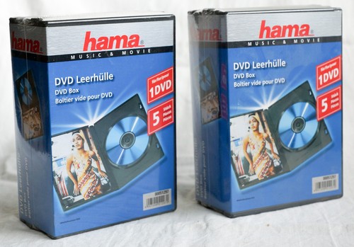 5er pack hama dvd - 2x,