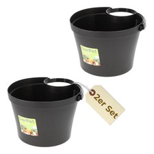 2x Fallrohr Blumentopf für