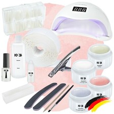 XXL Nail Art Einsteiger LED STARTER SET Studio Nagel Studio UVGel Gerät Maniküre