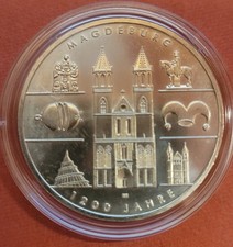 10 Euro Silber Gedenkmünze Magdeburg 2005