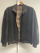 Herren Jacke Cordjacke Wendejacke Wolle Alpaca dunkel-braun Gr. 50 - Handmade