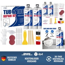 Fliesenreparaturset Keramik Badewanne Reparatur Weiß  Hochtemperatur Keramik ...
