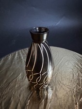 PIESCHE & REIF Keramikvase 60er Jahre  | VEB Lausitzer Keramik DDR Ritzdekor