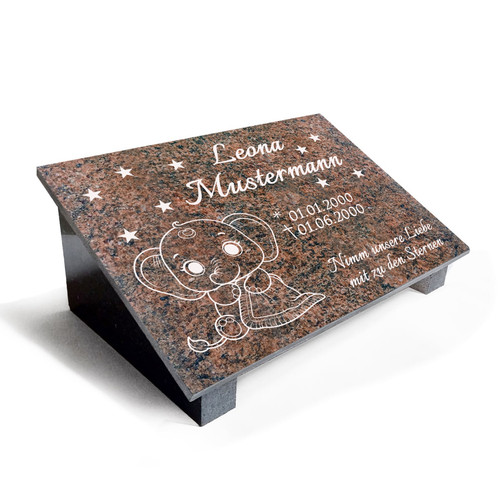 Granit grabstein multicolor - grabstein,