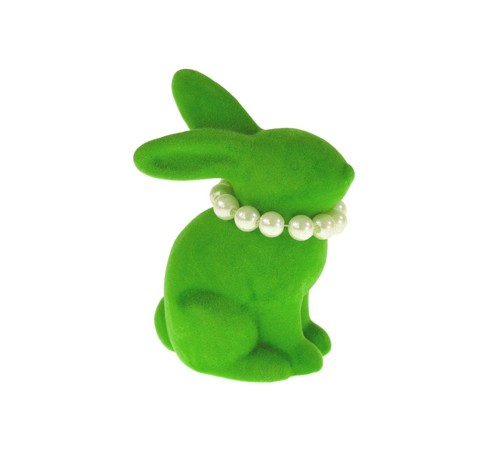 Hase mit perlenkette s - hase,