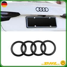 Für Audi A3 A4 A5 Kofferraum Emblem Glänzend 193x67mm Heckklappe Ringe Emblem