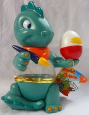 Schoko Bon Figur Dapsi Dino mit Ei