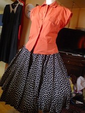 Rock für Petticoat Tellerrock  Gr. 34 Neuwertig