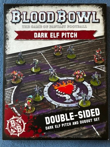 Blood bowl dark elf team - bowl,