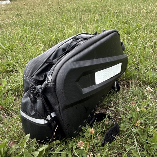 Bicycle pannier rack bag - bag, black