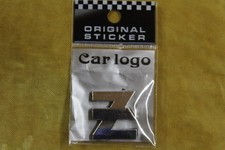 3D Chrombuchstabe „Z" Buchstaben selbstklebend 28 mm Auto Aufkleber