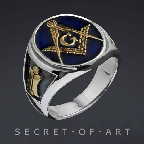 Freimaurer ring masonic - ring,
