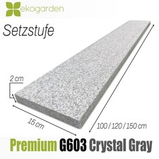 Granit Treppenstufe Tritt- und